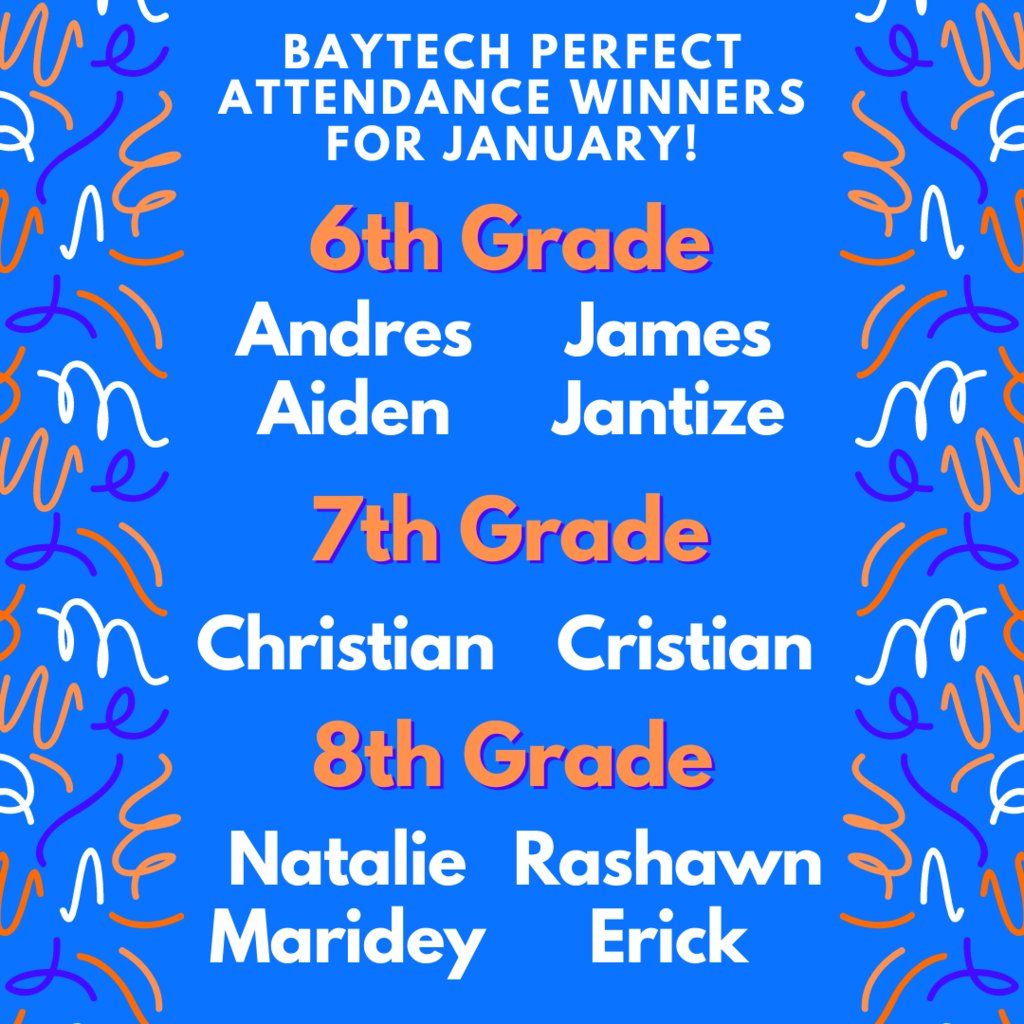 Middle School Perfect Attendance