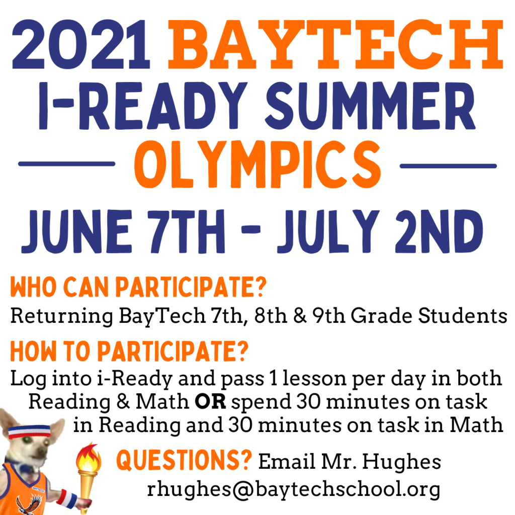 2021 BAYTECH i-Ready Summer Olympics