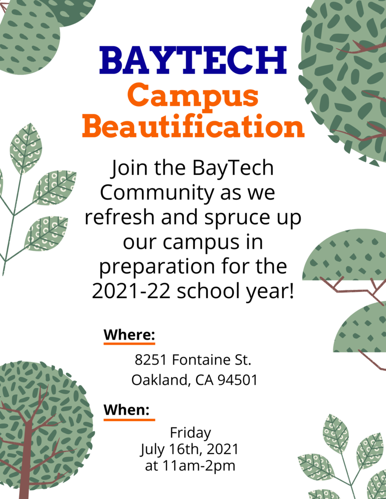 BayTech Campus Beautification
