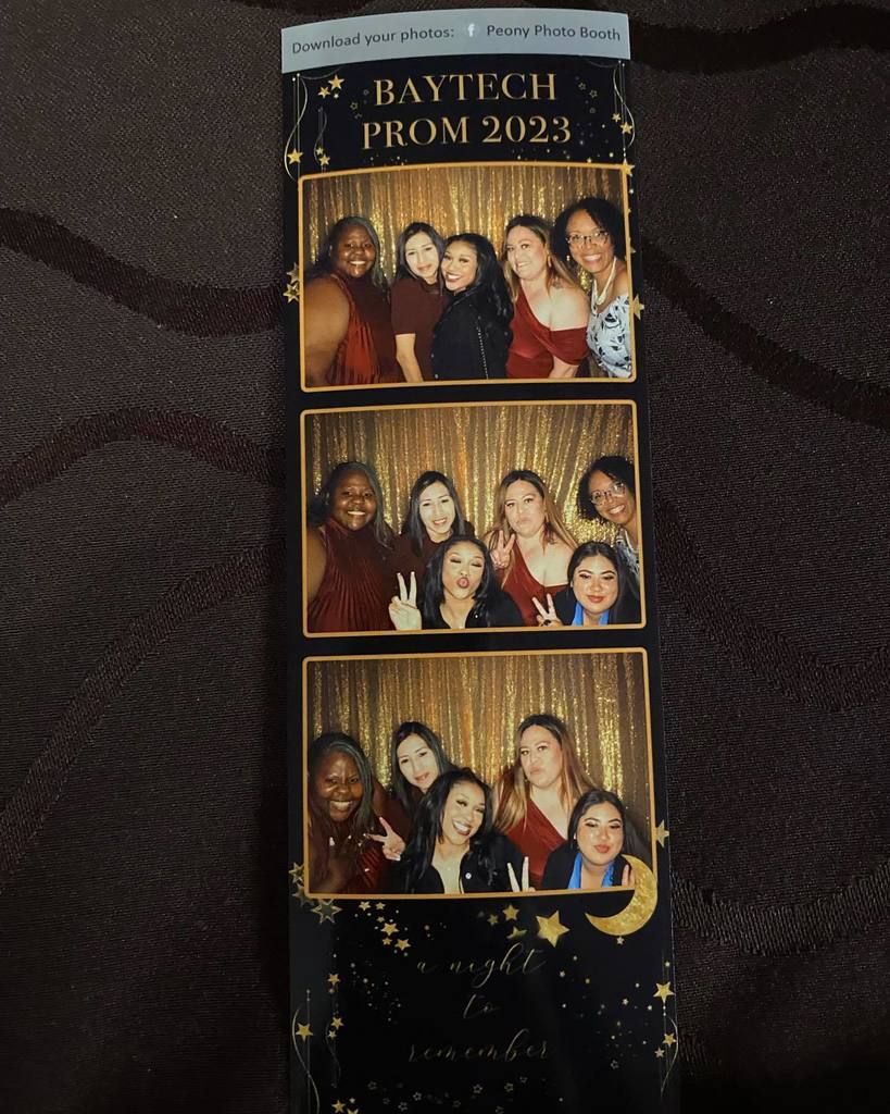 student photo booth photos