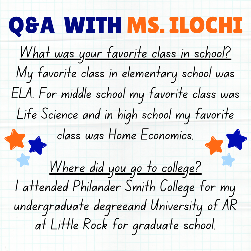 Meet Ms. Ilochi